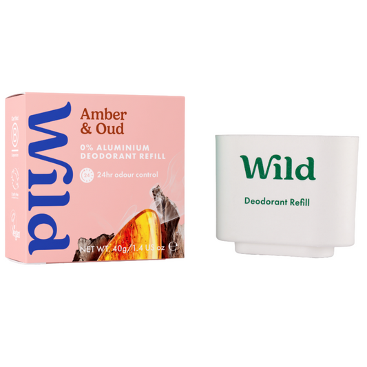 Wild Amber & Oud Deodorant Refill 40g