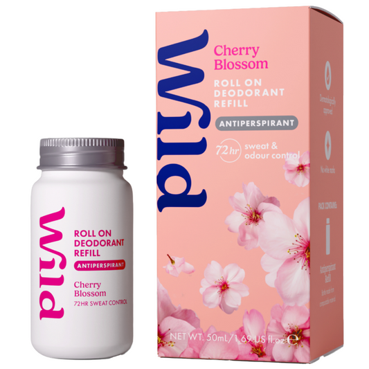 Wild Cherry Blossom Antiperspirant Deodorant Roll-On Refill 50ml