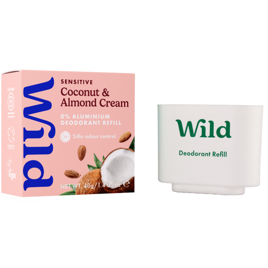 Wild Coconut & Almond Cream Sensitive Deodorant Refill 40g