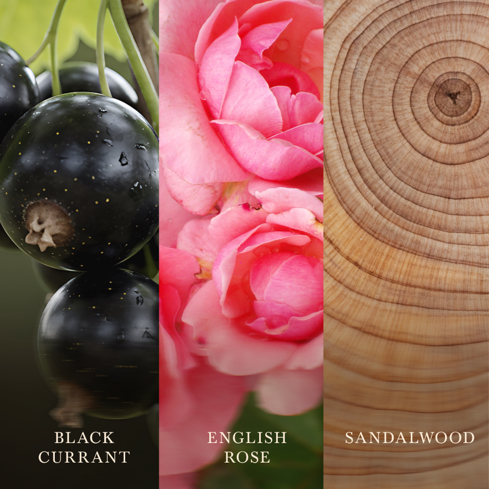 WoodWick Rose Blush Medium Hourglass Jar Candle
