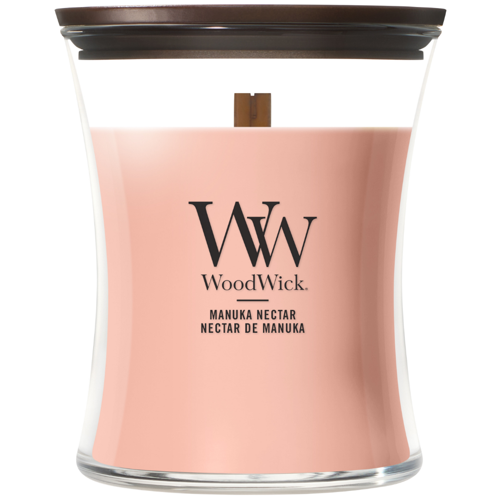 WoodWick Manuka Nectar Medium Hourglass Jar Candle