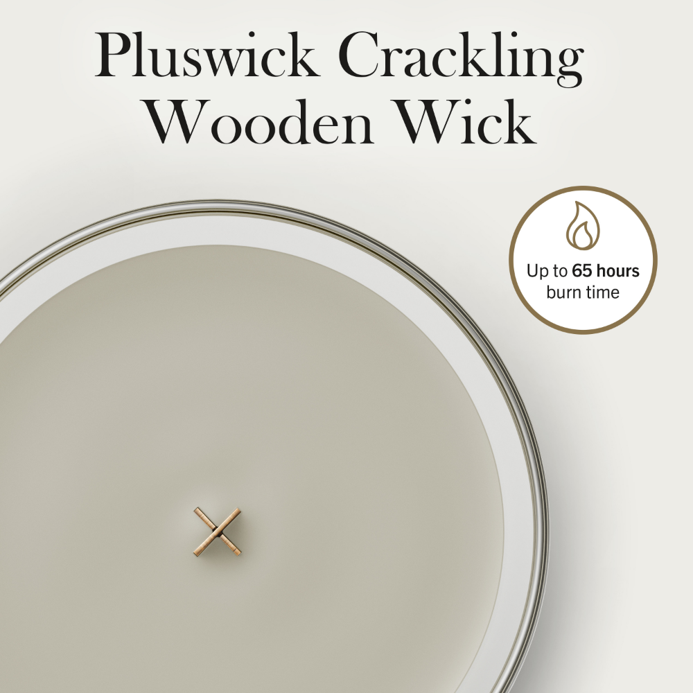 WoodWick Fireside Medium Hourglass Jar Candle
