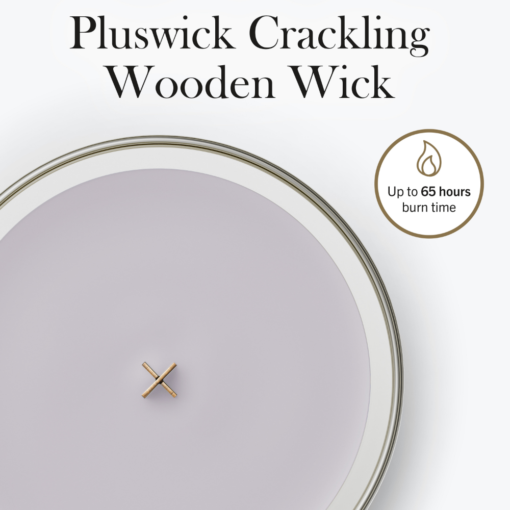 WoodWick Lavender & Cedar Medium Hourglass Jar Candle