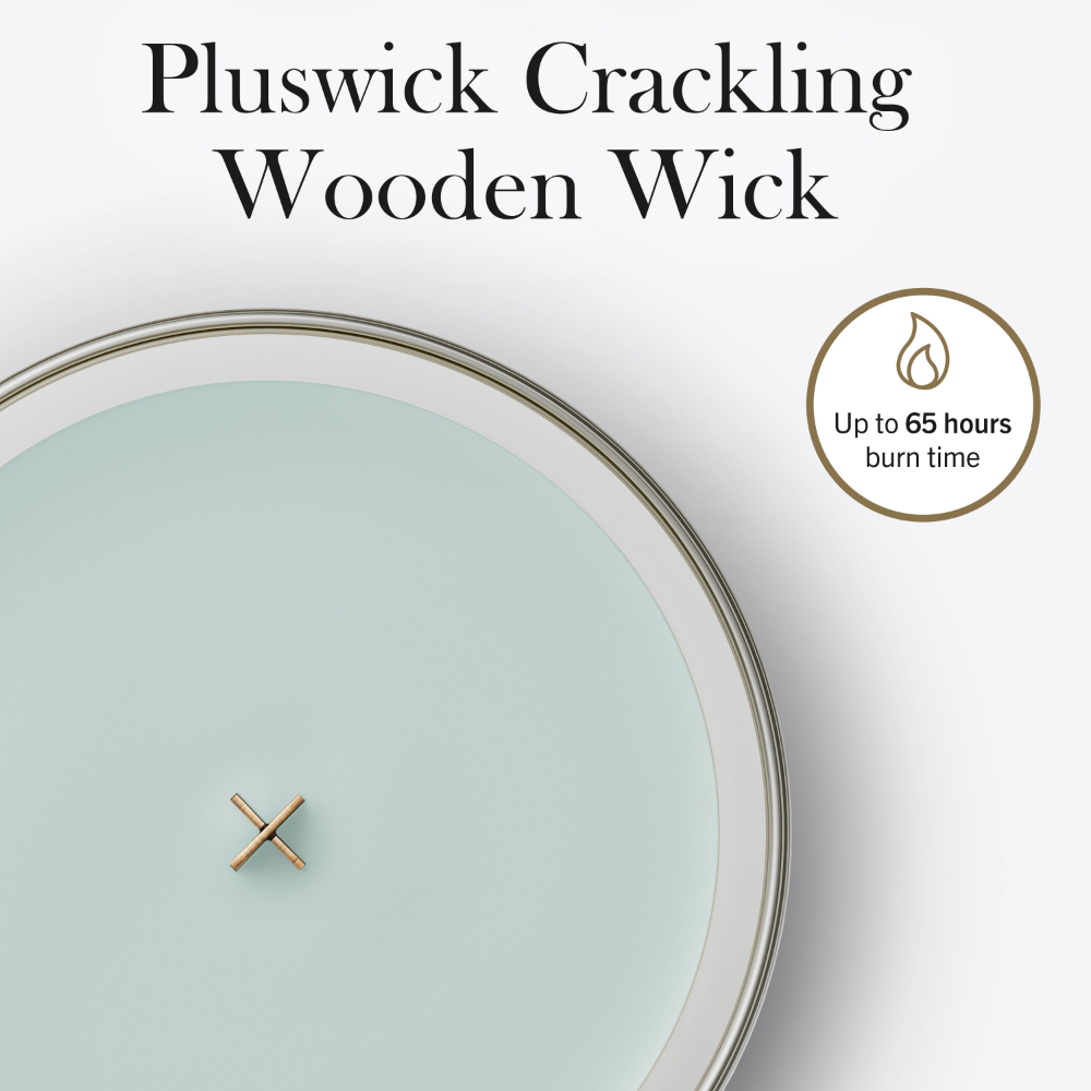 WoodWick Sagewood & Seagrass Medium Hourglass Jar Candle