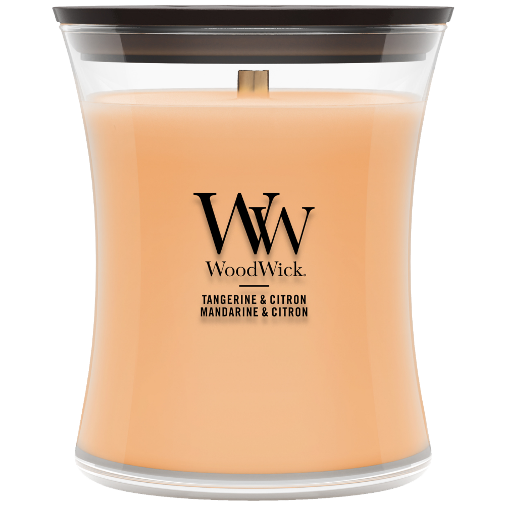 WoodWick Tangerine & Citron Medium Hourglass Jar Candle