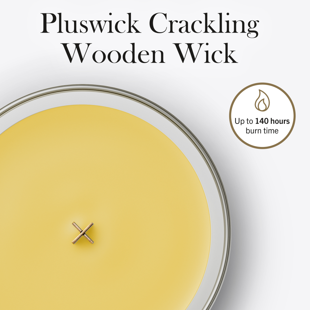 WoodWick Solar Orchid Large Hourglass Jar Candle
