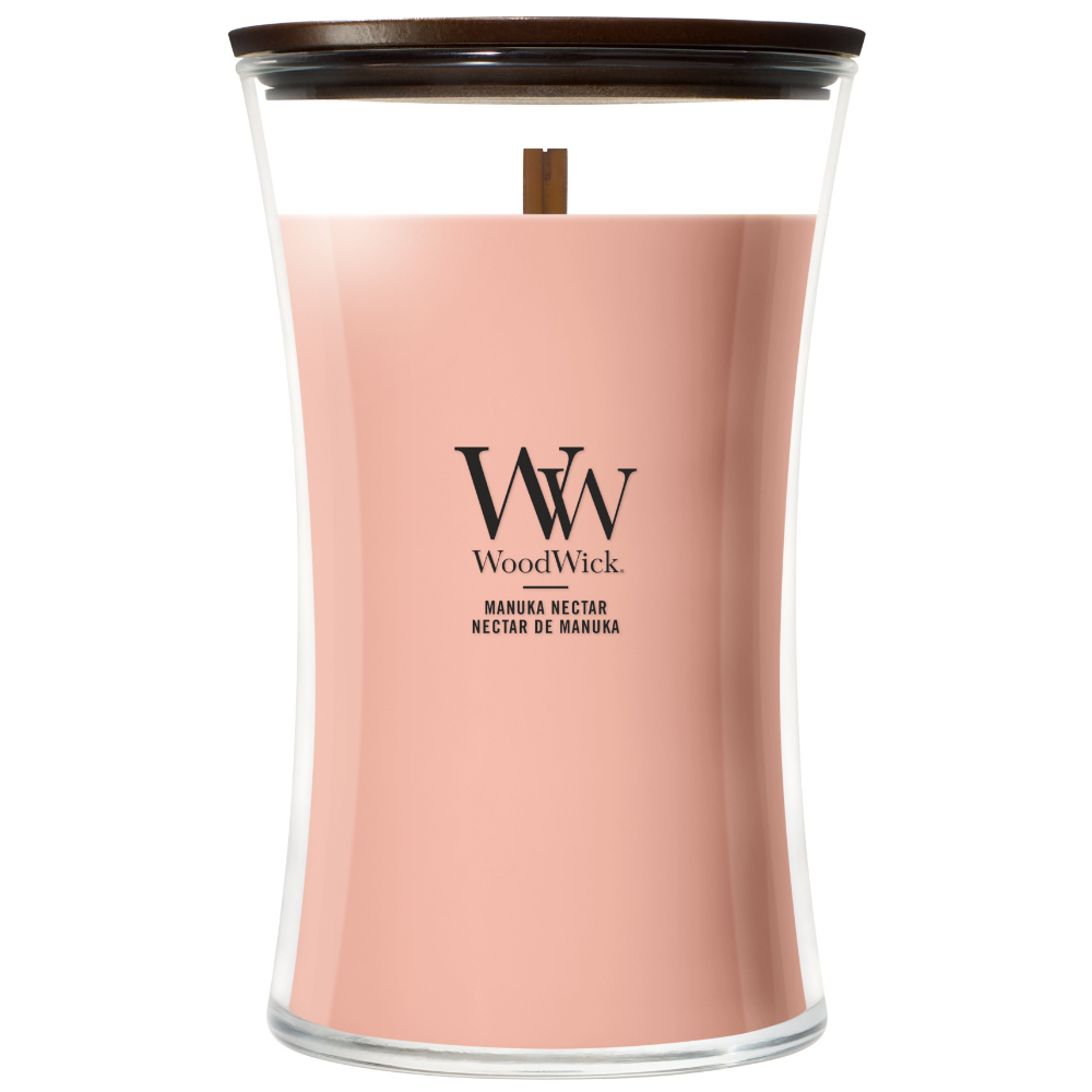 WoodWick Manuka Nectar Large Hourglass Jar Candle