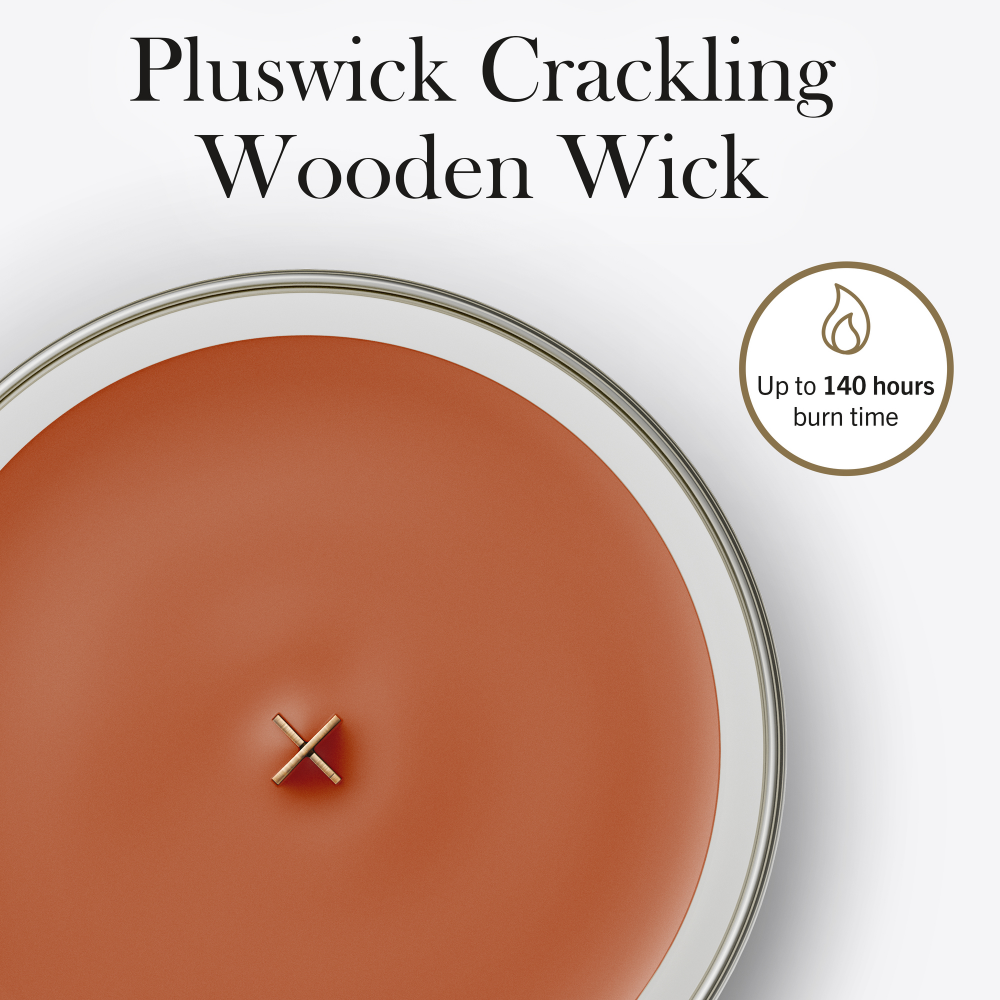 WoodWick Pumpkin Praline Large Hourglass Jar Candle