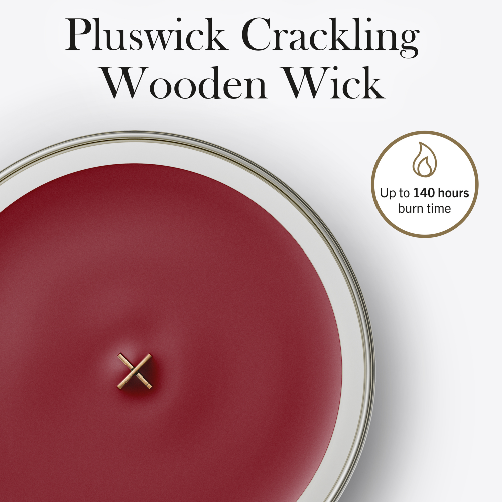 WoodWick Spiced Blackberry Large Hourglass Jar Candle