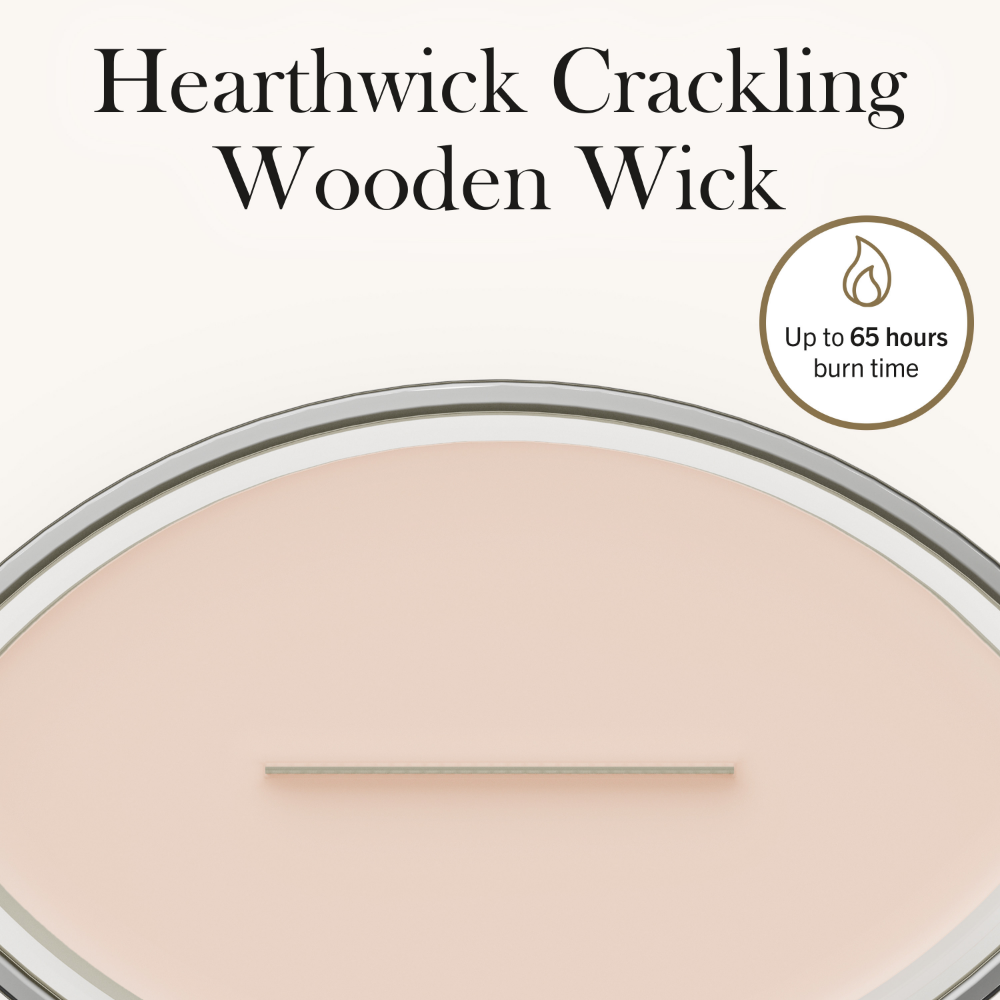 WoodWick Vanilla & Sea Salt Ellipse Jar Candle