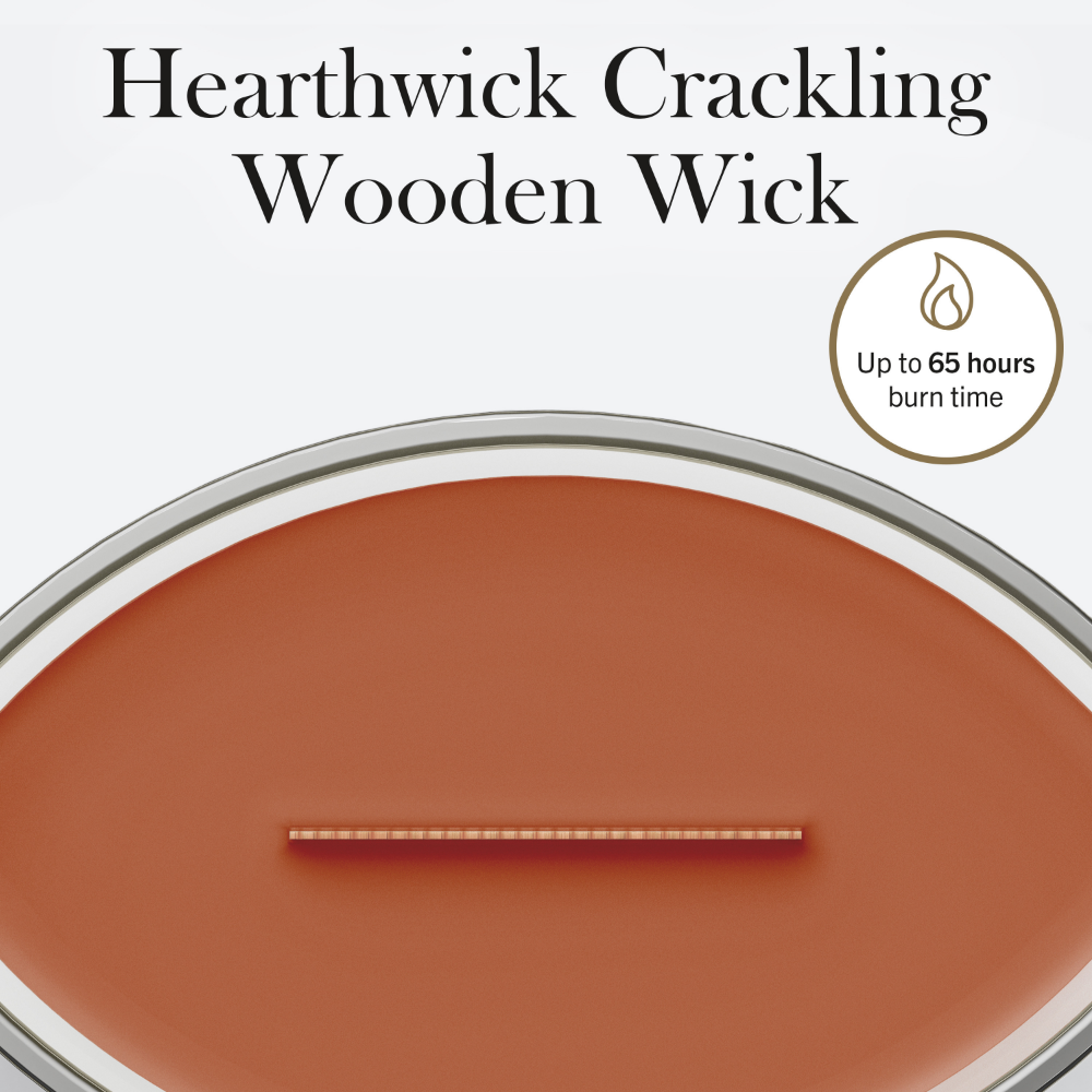 WoodWick Pumpkin Praline Ellipse Jar Candle
