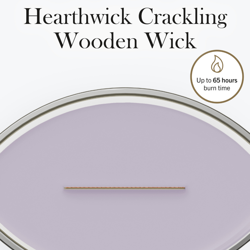 WoodWick Lavender & Cedar Ellipse Jar Candle