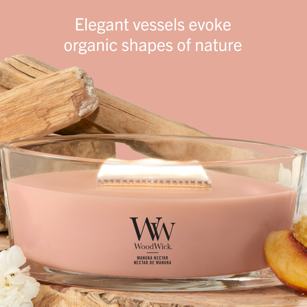 WoodWick Manuka Nectar Ellipse Jar Candle