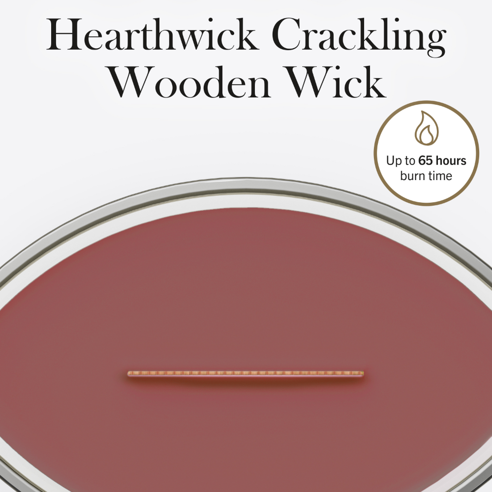 WoodWick Cinnamon Chai Ellipse Jar Candle