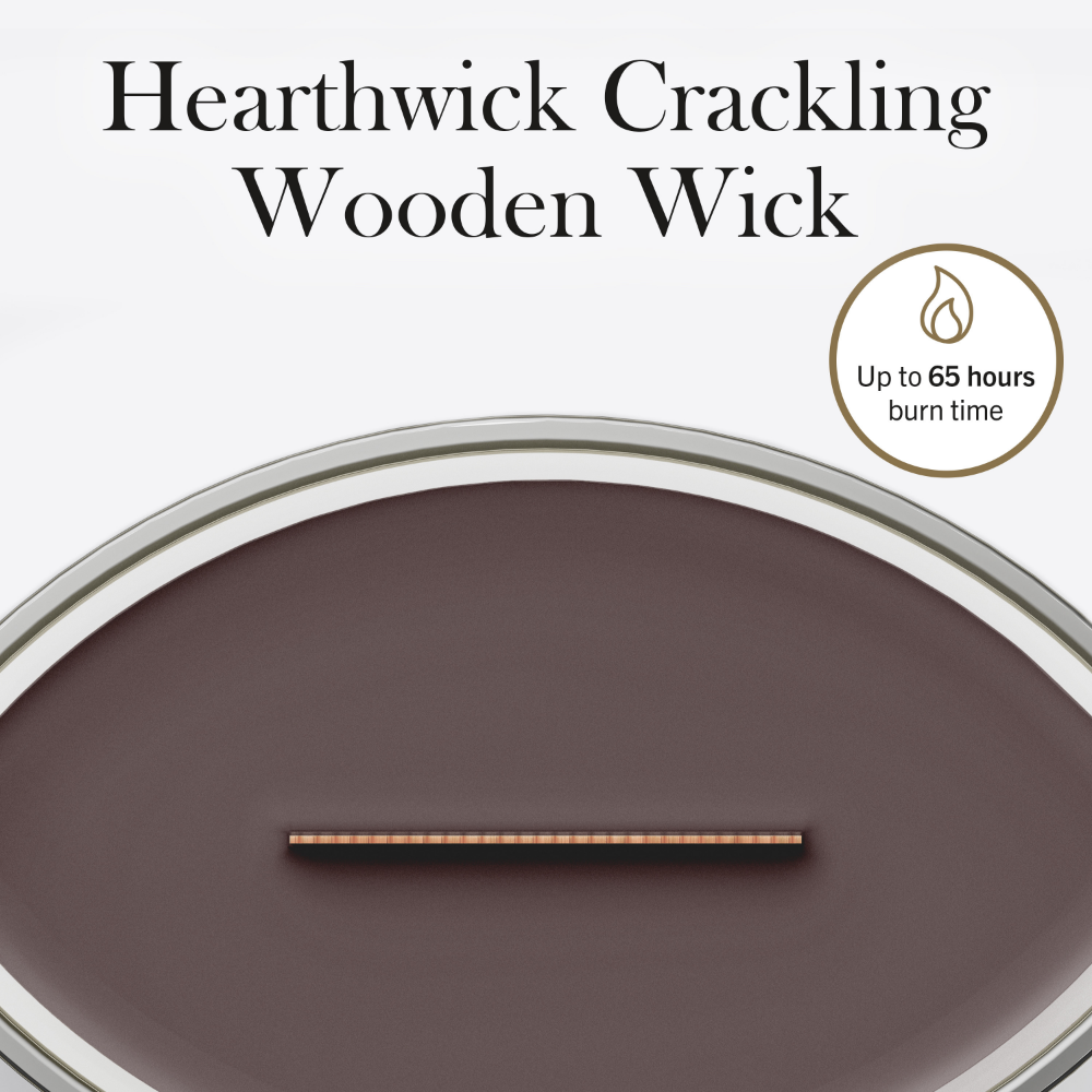 WoodWick Iris Woods Ellipse Jar Candle