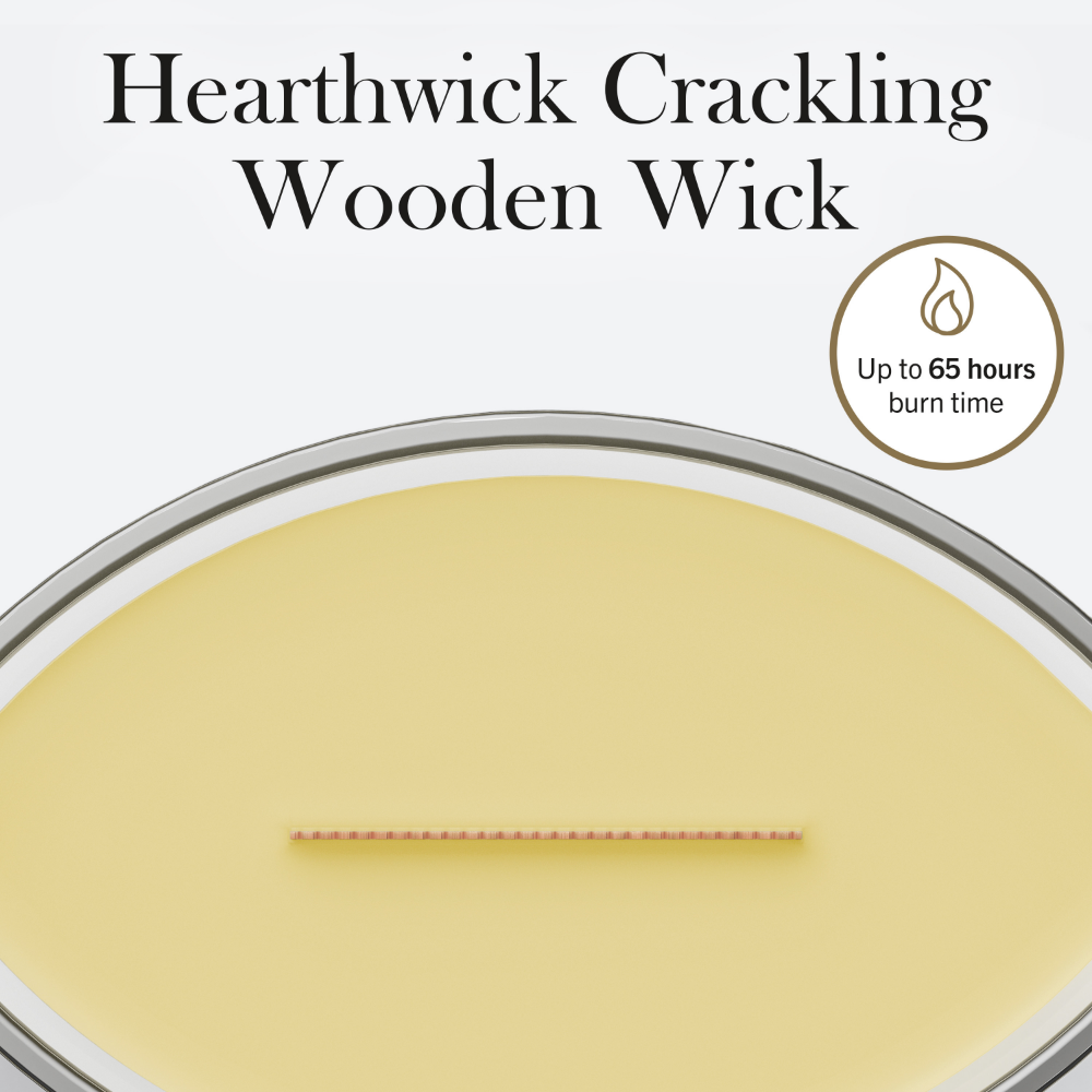 WoodWick Yuzu & Vetiver Ellipse Jar Candle