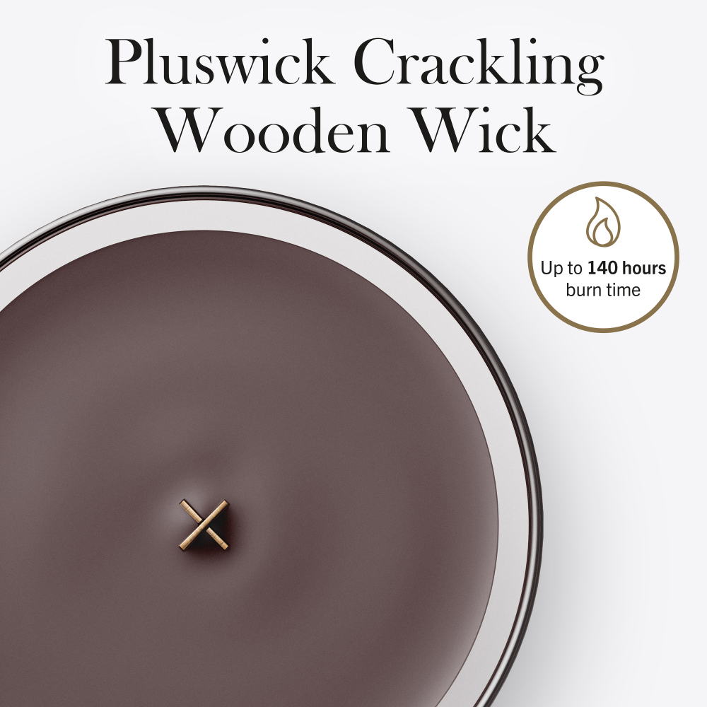 WoodWick Trilogy Radiant Cashmere Large Hourglass Jar Candle