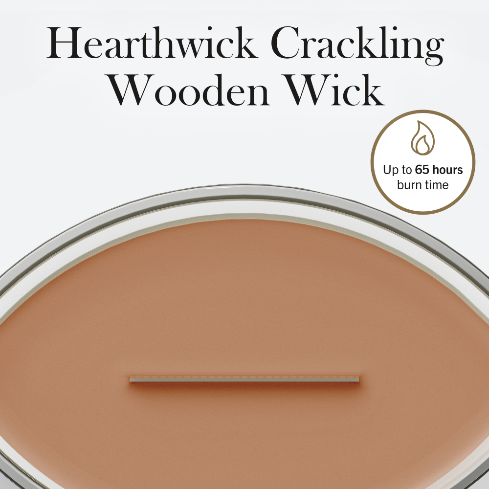 WoodWick Trilogy Cafe Macchiato Ellipse Jar Candle