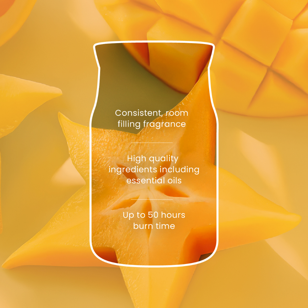 Yankee Candle Starfruit & Sunshine Small Signature Jar Candle