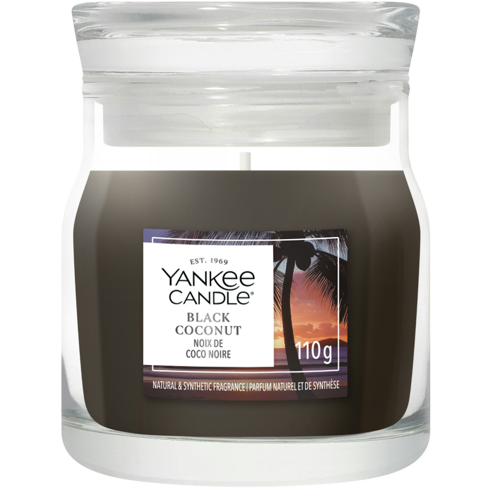 Yankee Candle Black Coconut Small Signature Jar Candle