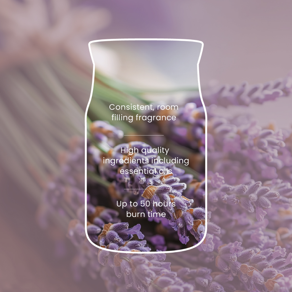 Yankee Candle Dried Lavender & Oak Medium Signature Jar Candle