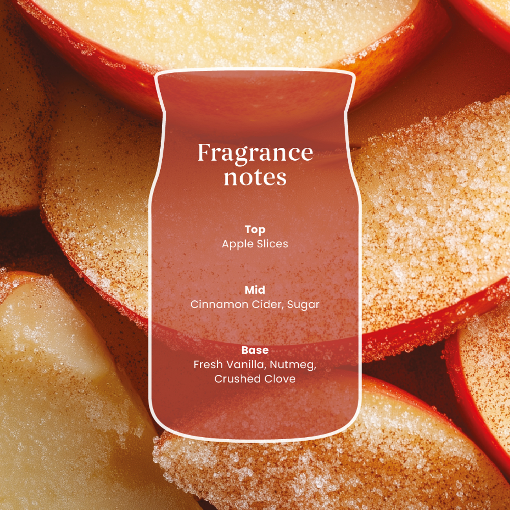 Yankee Candle Sugared Cinnamon Apple Medium Signature Jar Candle