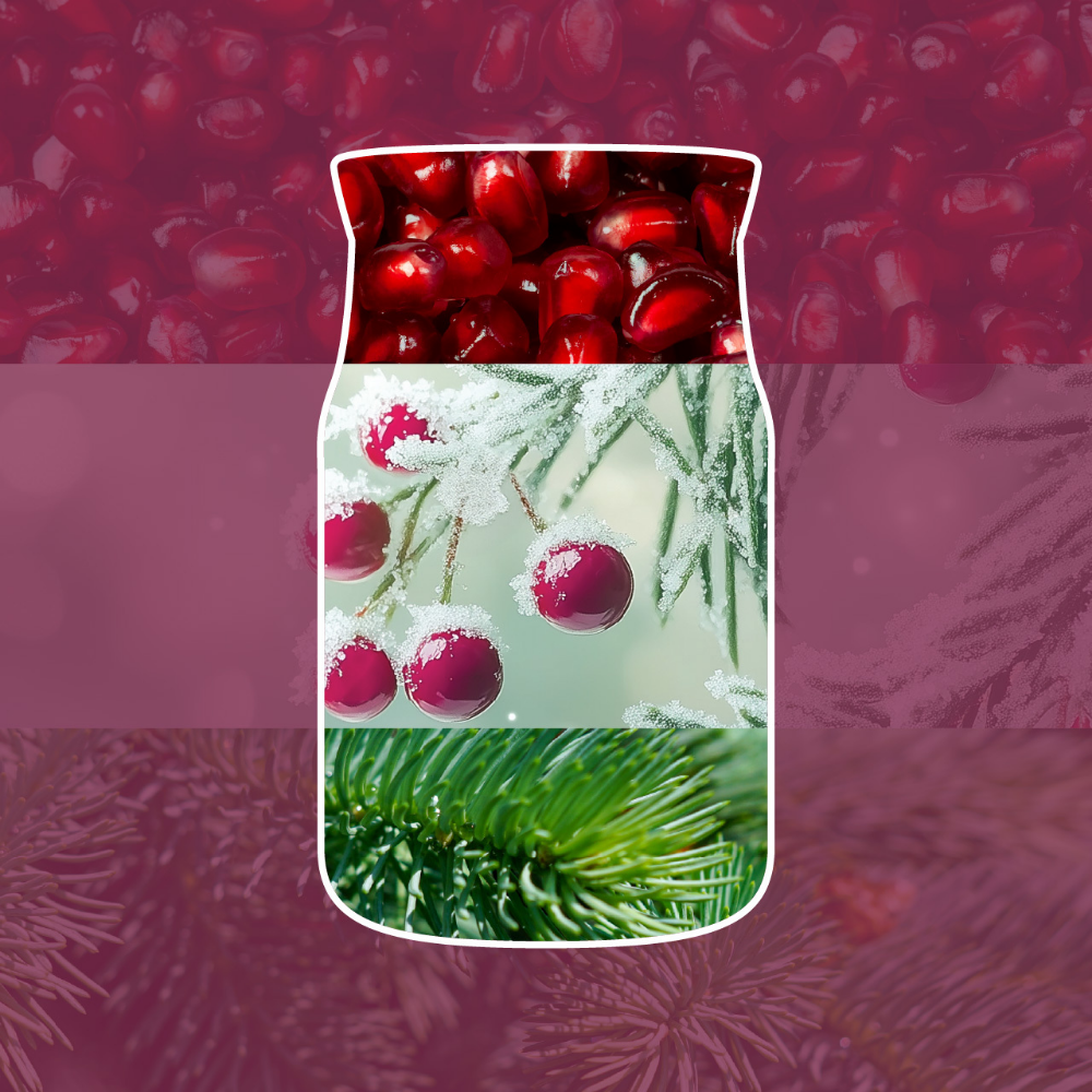 Yankee Candle Sparkling Winterberry Medium Signature Jar Candle