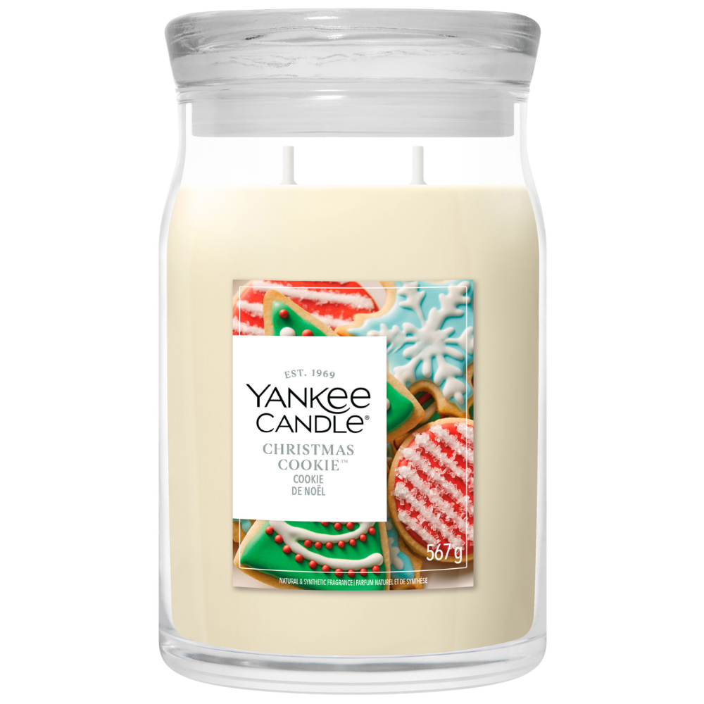 Yankee Candle Christmas Cookie Large Signature Jar Candle