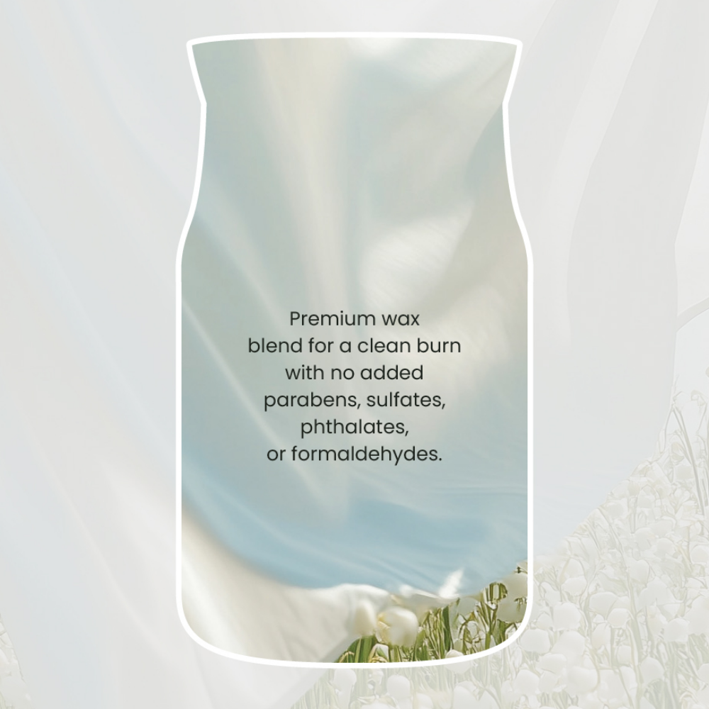 Yankee Candle Clean Cotton Large Signature Jar Candle