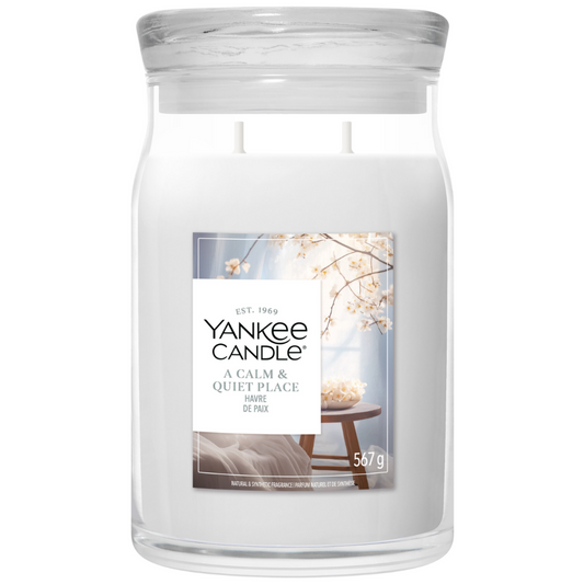 Yankee Candle A Calm & Quiet Place Large Signature Jar Candle