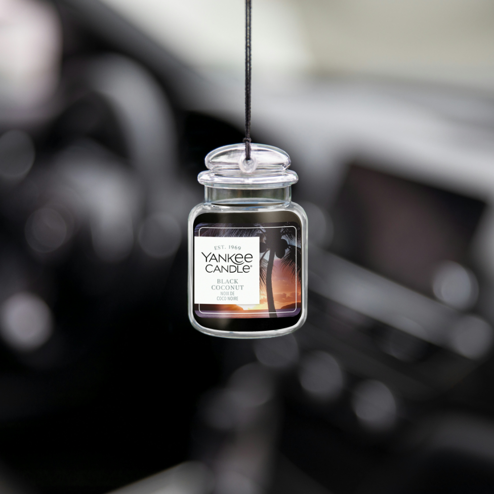 Yankee Candle Black Coconut Ultimate Car Jar Air Freshener