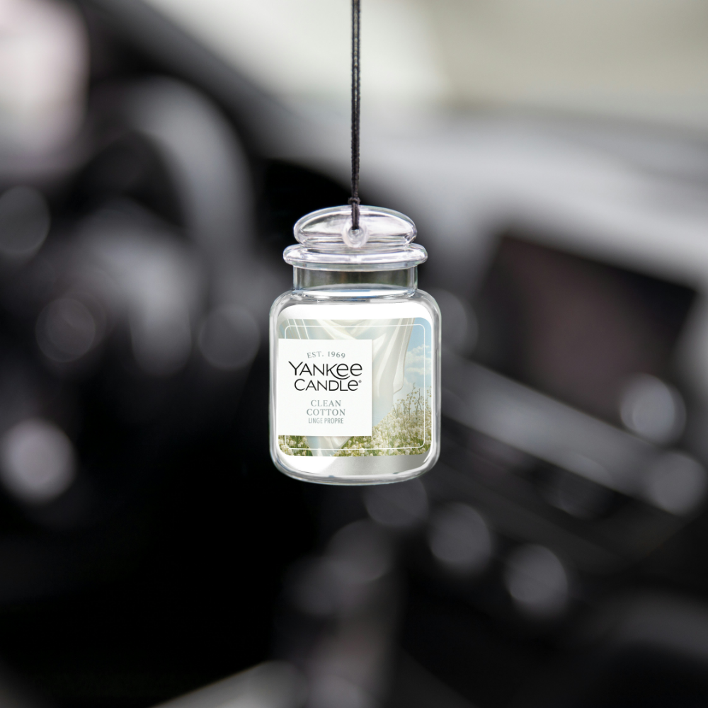 Yankee Candle Clean Cotton Ultimate Car Jar Air Freshener