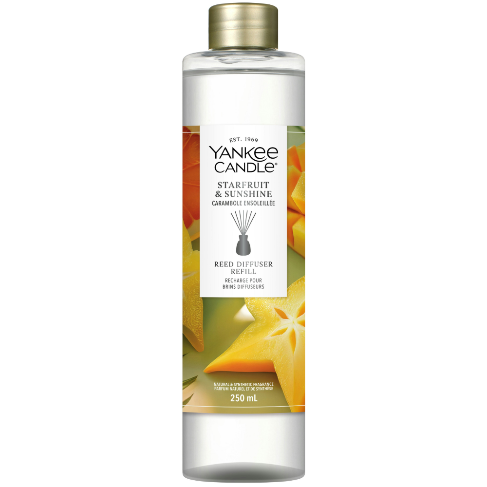 Yankee Candle Starfruit & Sunshine Signature Reed Diffuser Refill 250ml