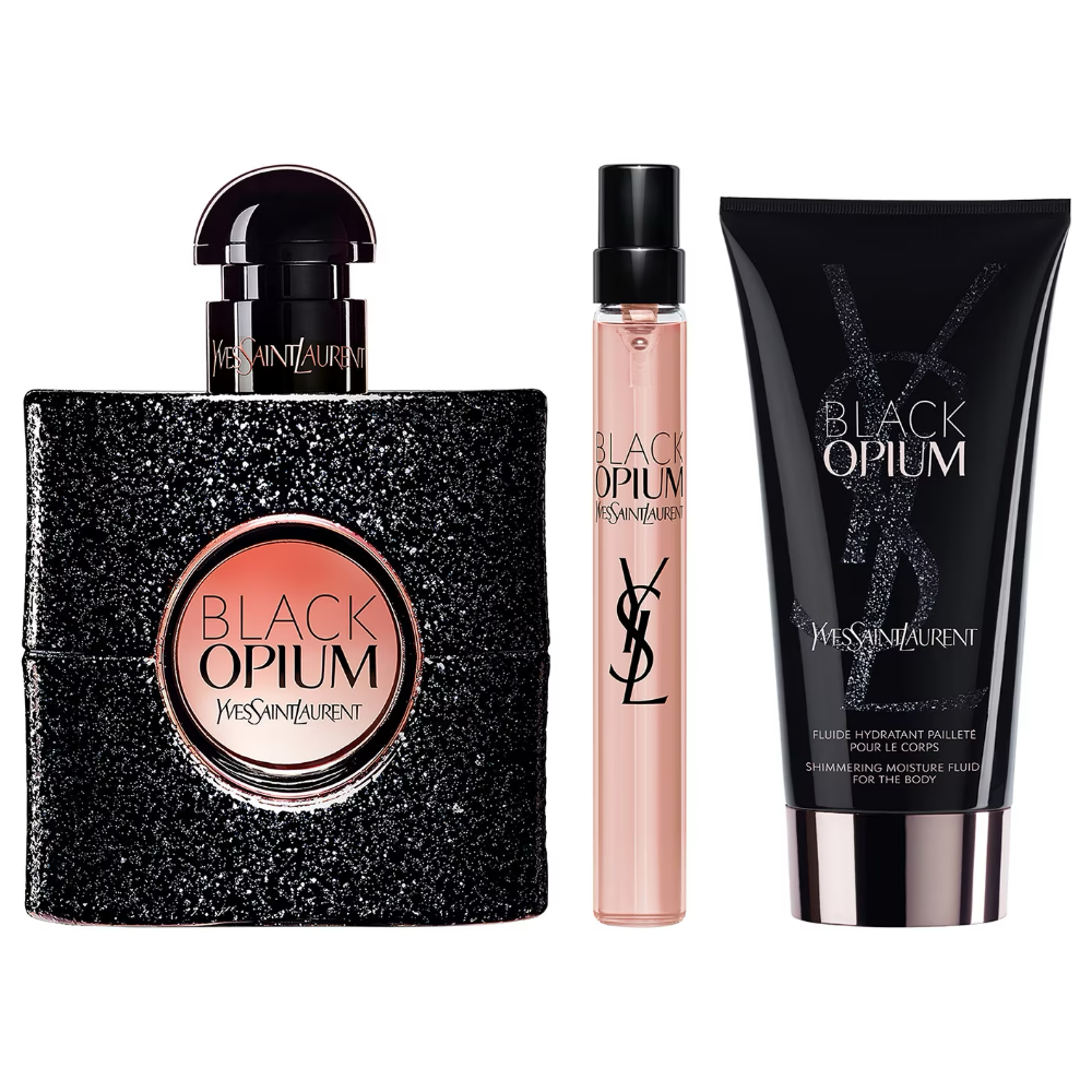 Yves Saint Laurent Black Opium Eau De Parfum Gift Set 90ml
