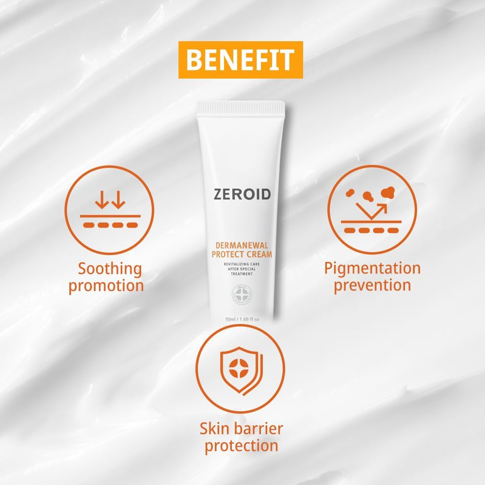 ZEROID Dermanewal Protect Repair Cream 50ml