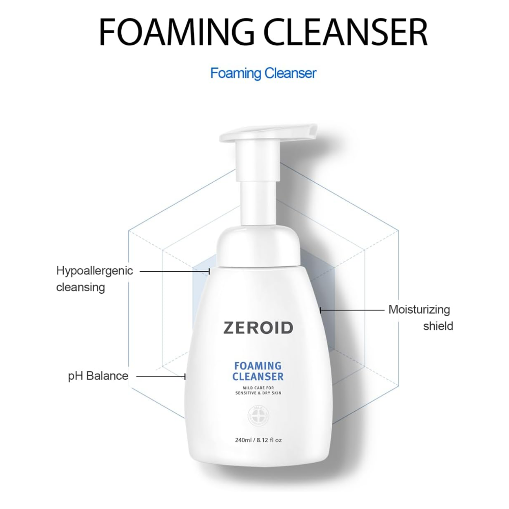 ZEROID Foaming Cleanser 240ml