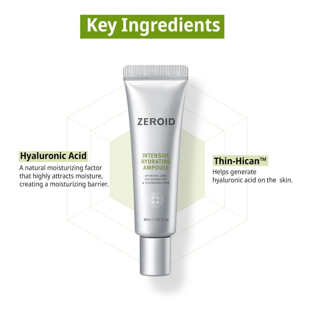 ZEROID Intensive Hydrating Ampoule 30ml
