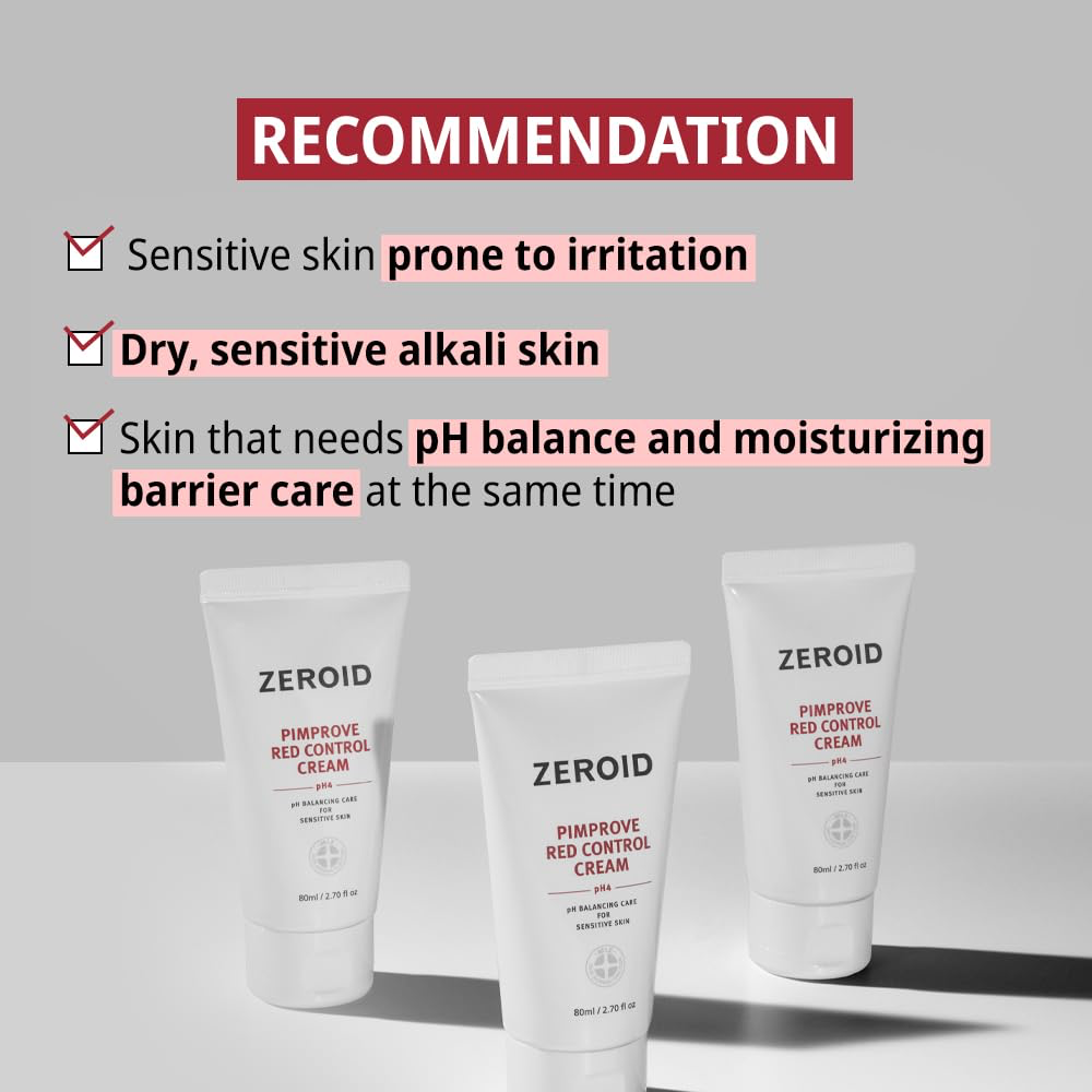 ZEROID Pimprove pH4 Red Control Cream 80ml