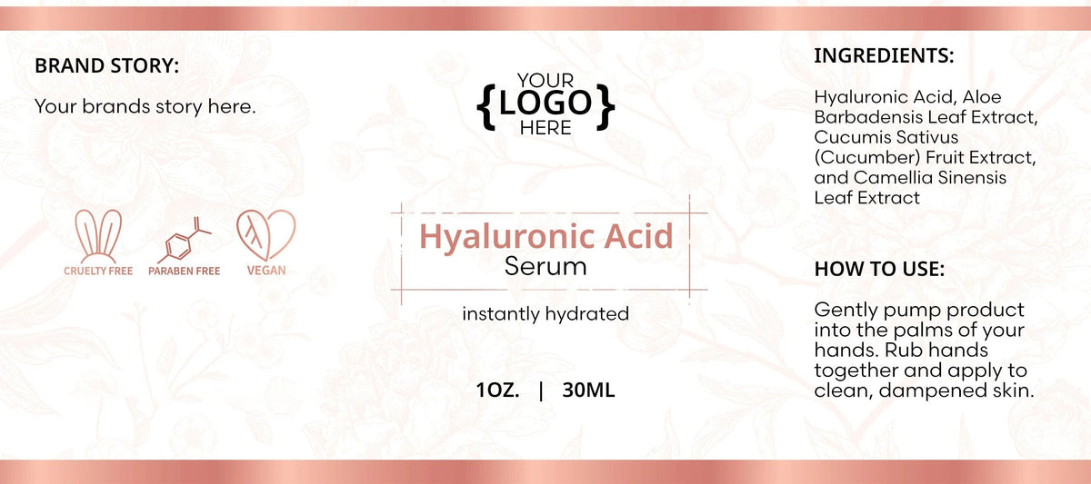 Hyaluronic Acid Serum - 1 oz