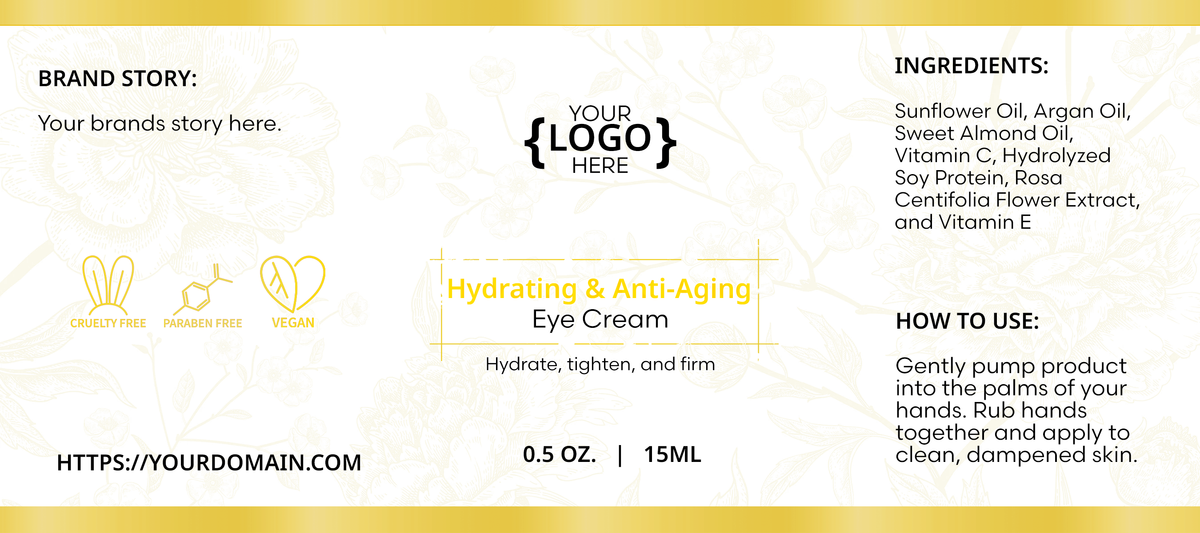 Hydrating & Anti-Aging Eye Cream - 0.5 oz