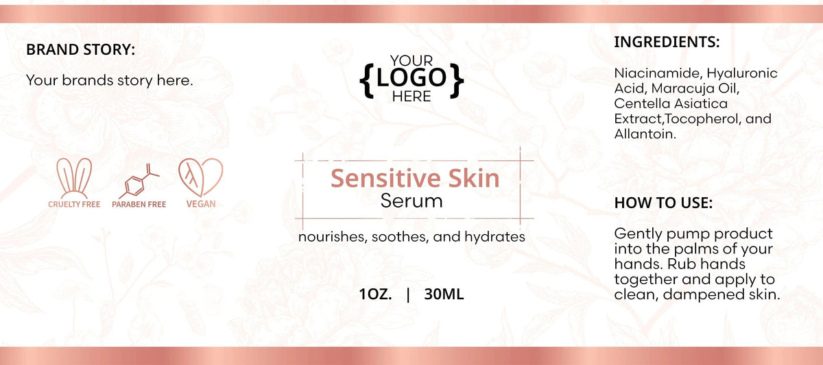 Sensitive Skin Serum - 1 oz